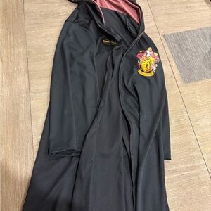 Warner Bros. Harry Potter Black Robe with Maroon Lining